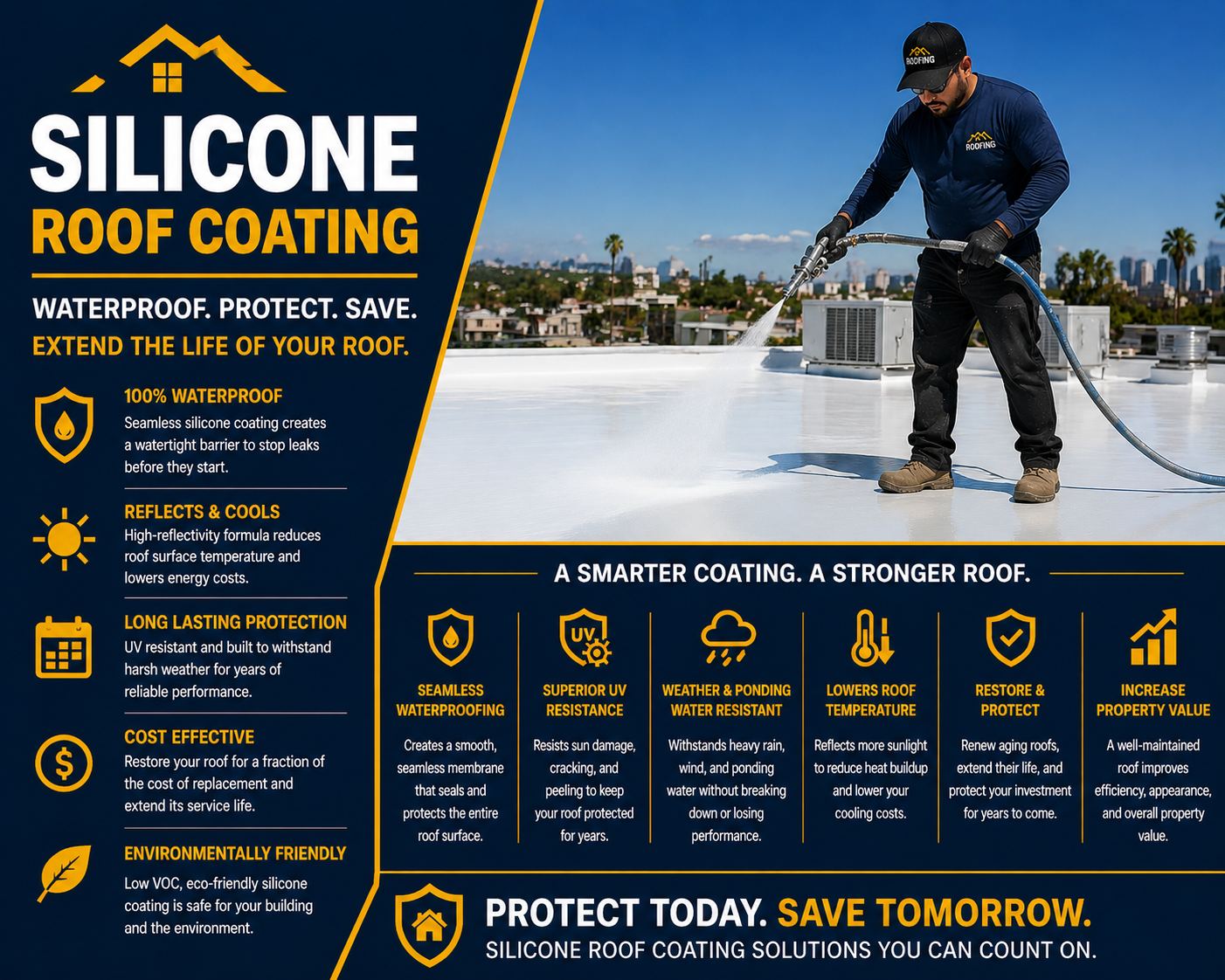 Roof Coating West Los Angeles roof inspection